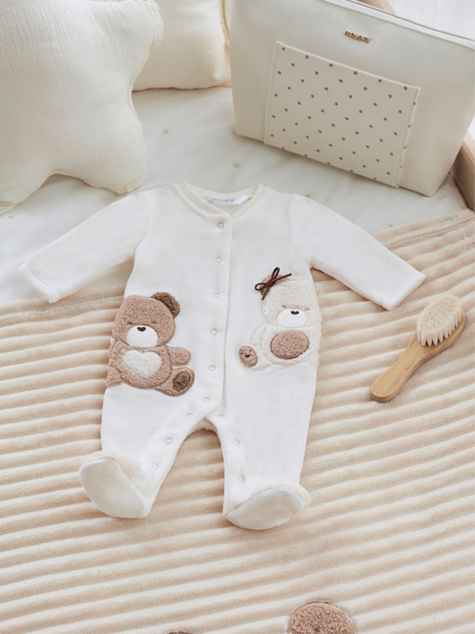 Babygrows Bebe Ni�a Crema Mayoral