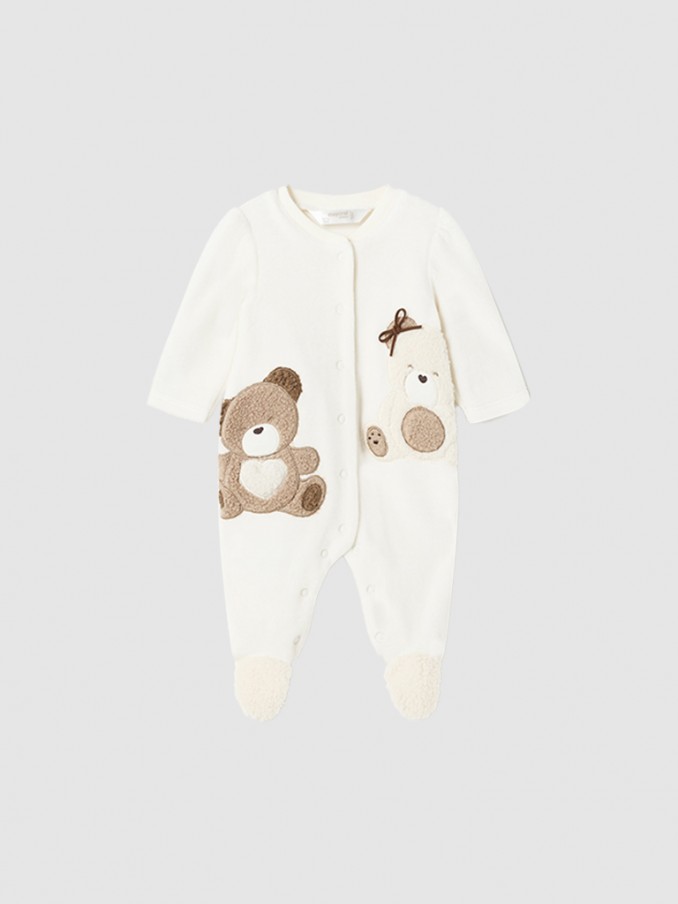 Babygrows Bebe Ni�a Crema Mayoral