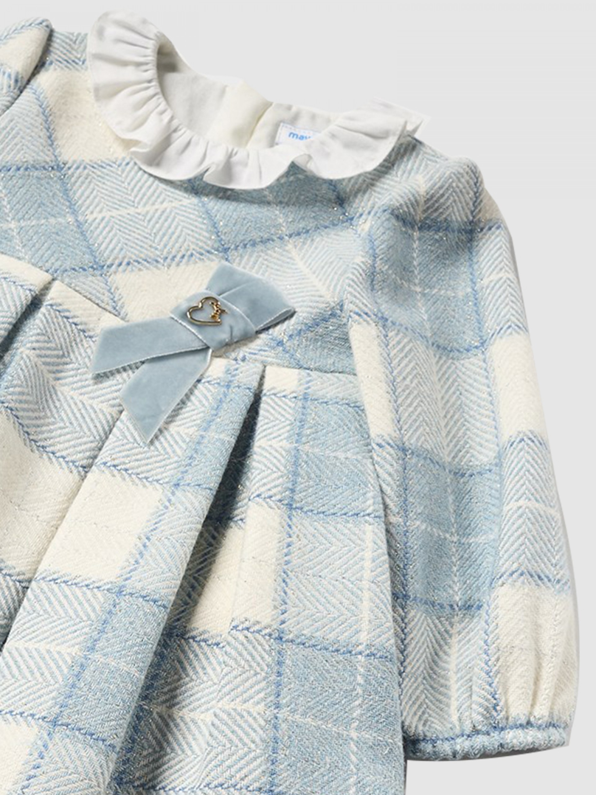 Dress Baby Girl Blue Mayoral