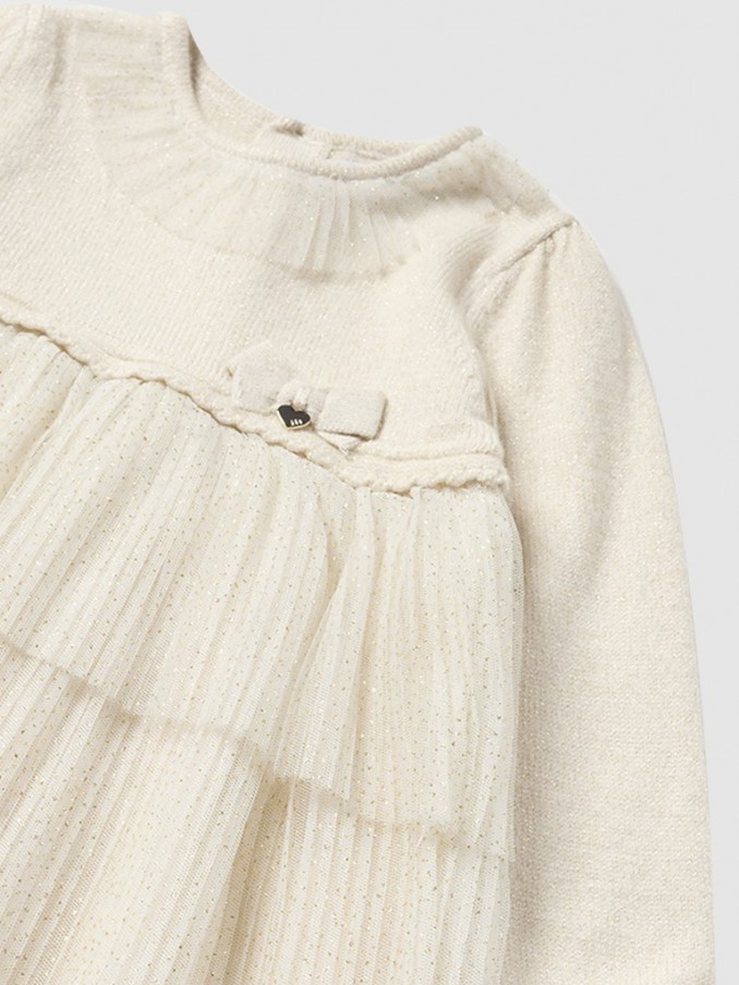 Dress Baby Girl Cream Mayoral