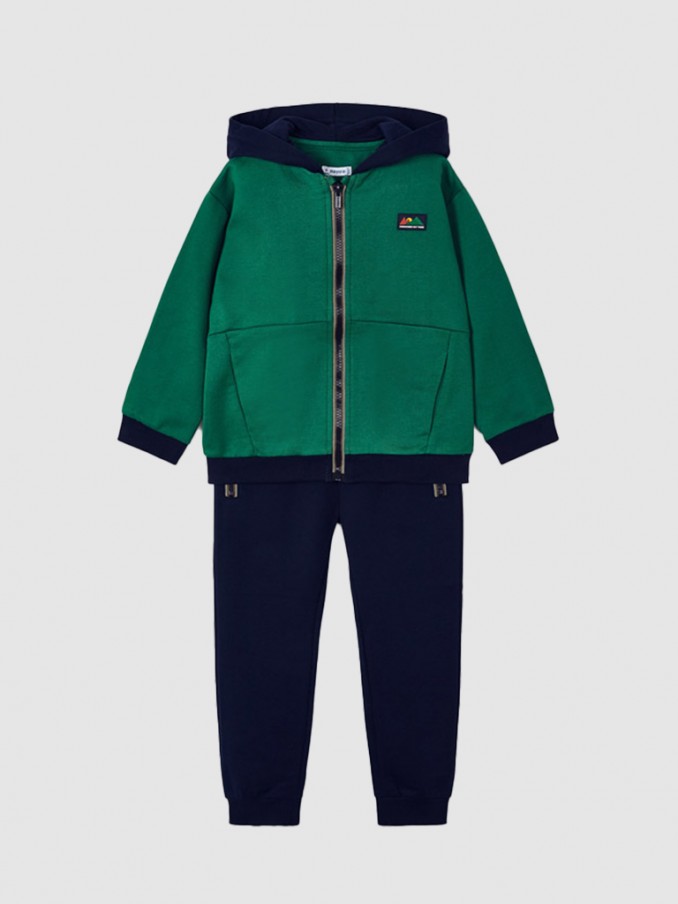 Tracksuit Boy Green Mayoral