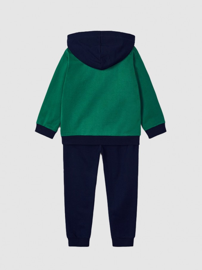 Tracksuit Boy Green Mayoral