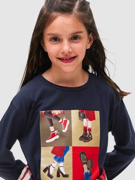 Camiseta Niña Mayoral Camiseta Niña Mayoral