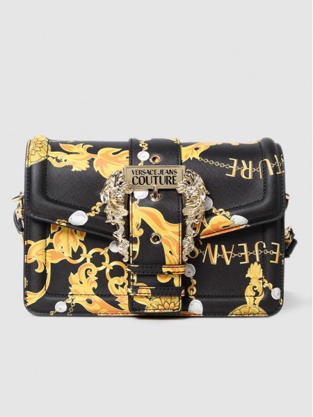 Bolsos de Hombro Mujer Negro Versace