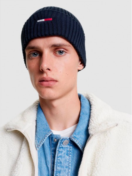 Beanie Man Navy Blue Tommy Jeans