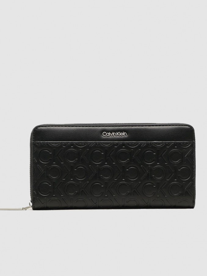 Wallet Woman Black Calvin Klein