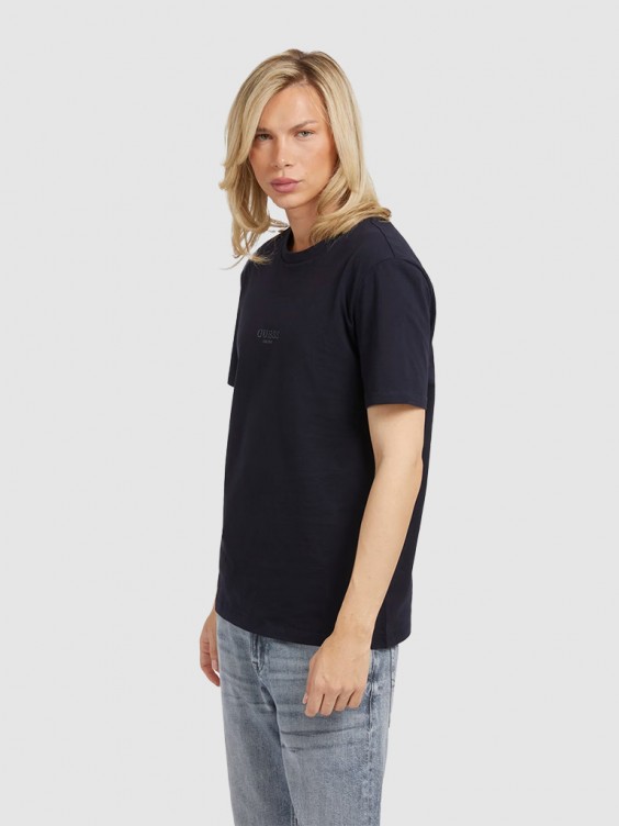 Guess navy t outlet shirt