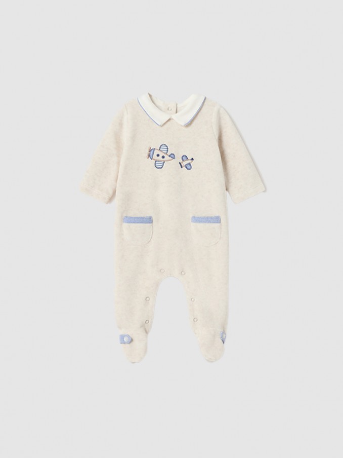 Babygrows Baby Boy Cream Mayoral