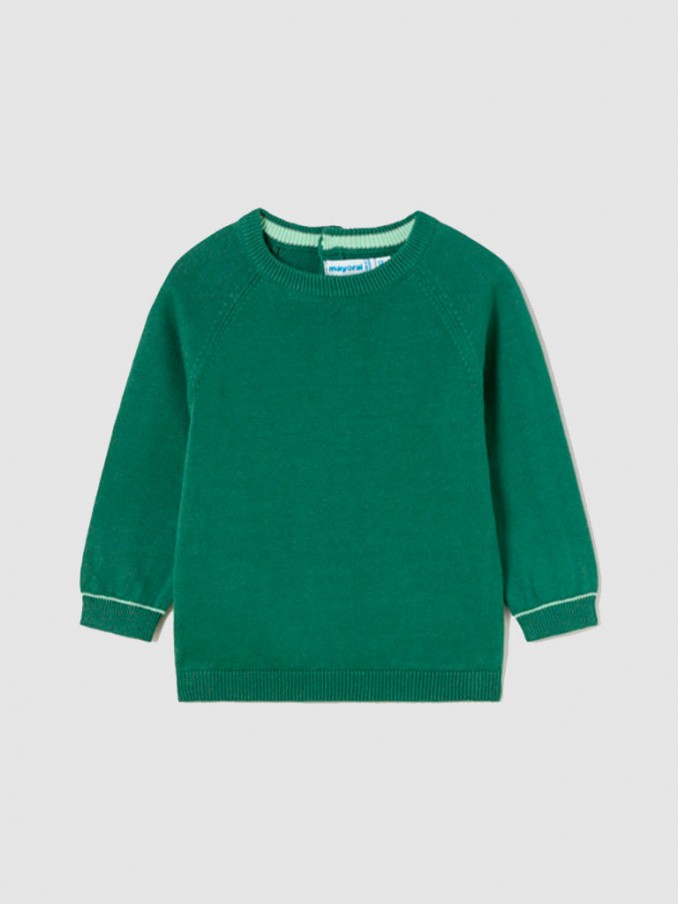 Pullover Baby Boy Green Mayoral