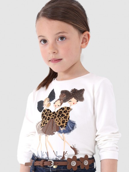 Camiseta Niña Mayoral Camiseta Niña Mayoral
