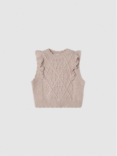 Pullover Girl Beige Mayoral