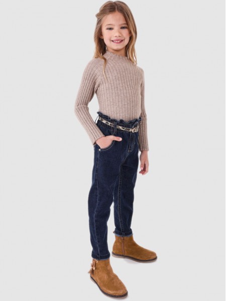 Pants Girl Dark Jeans Mayoral