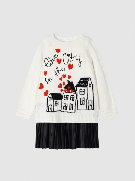 Dress Girl Cream Mayoral