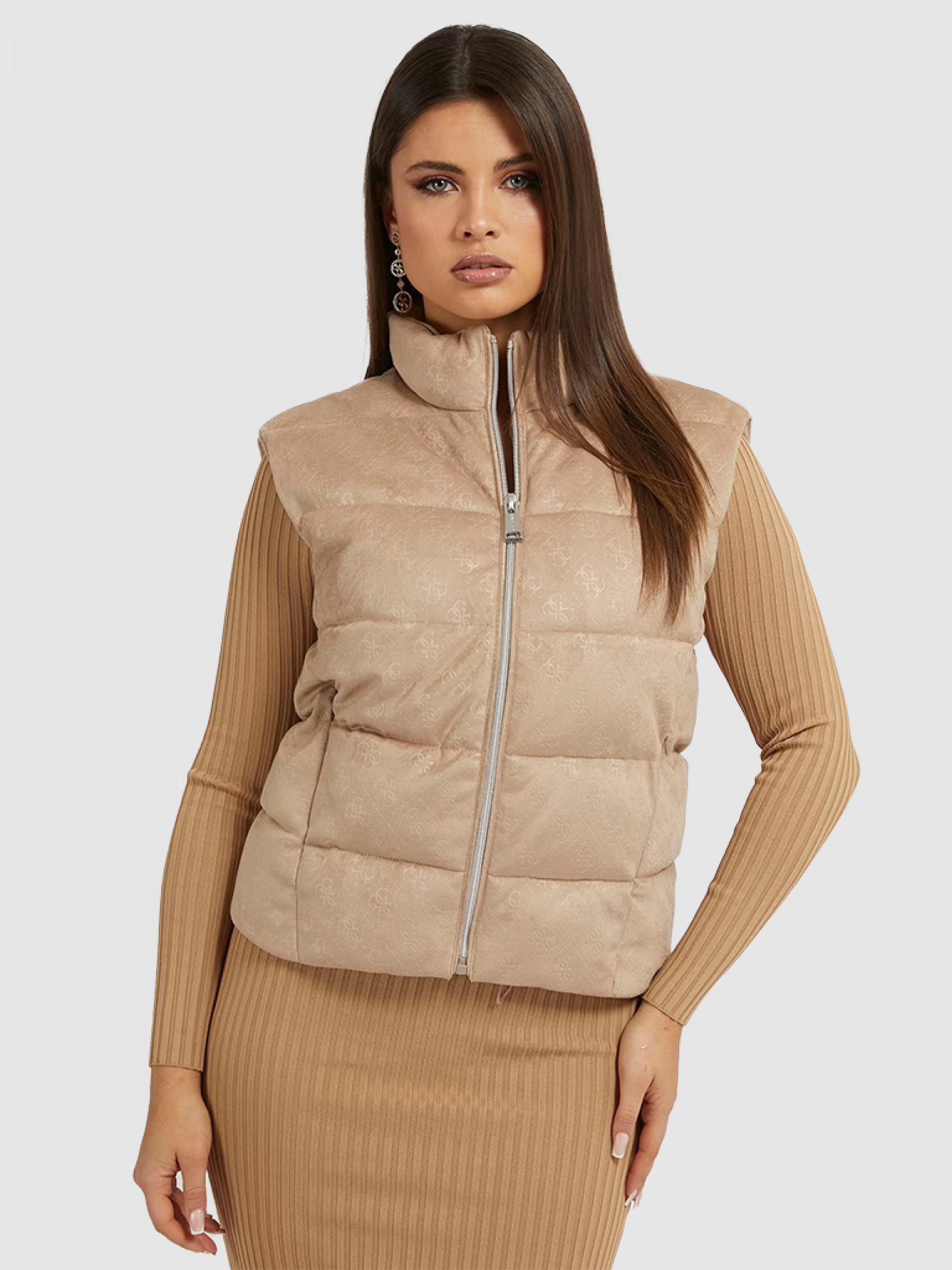 Colete Mulher Jole Suede Guess