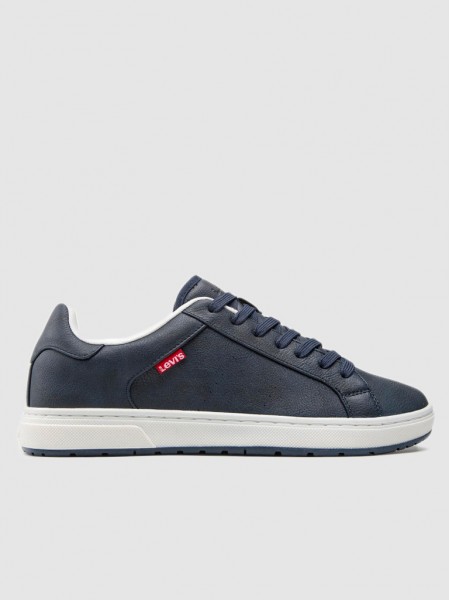 Sneakers Man Navy Blue Levis