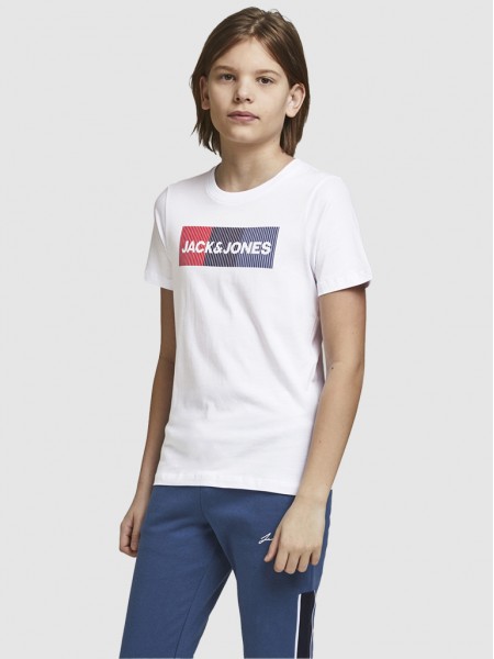T-Shirt Menino Logo Jack & Jones