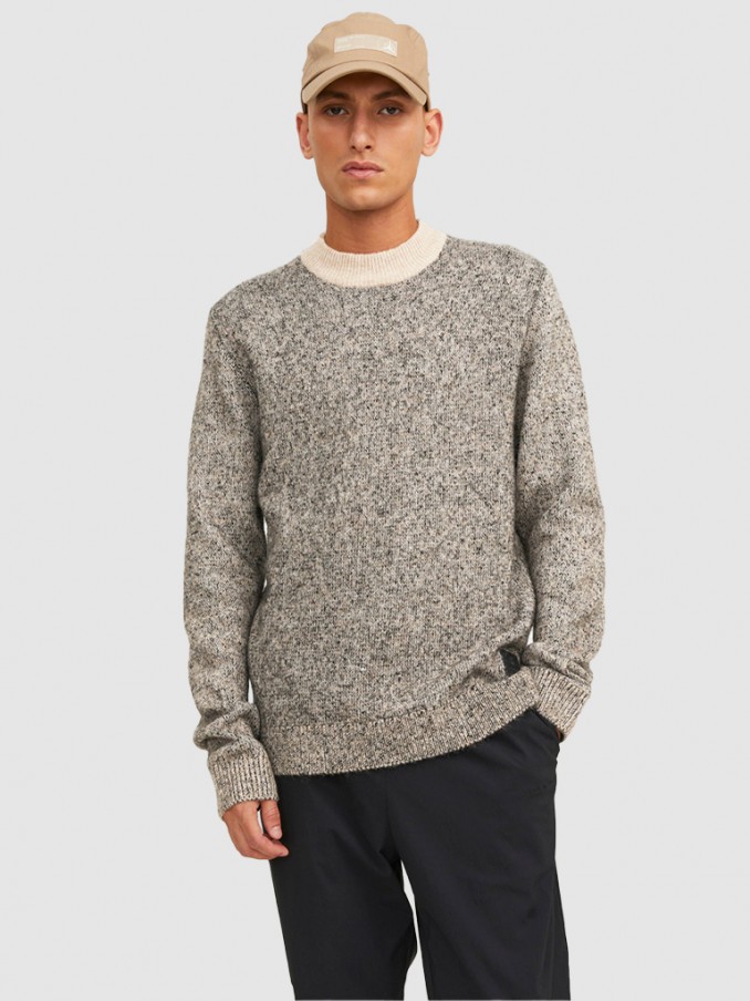 Sueter Hombre Beige Jack & Jones