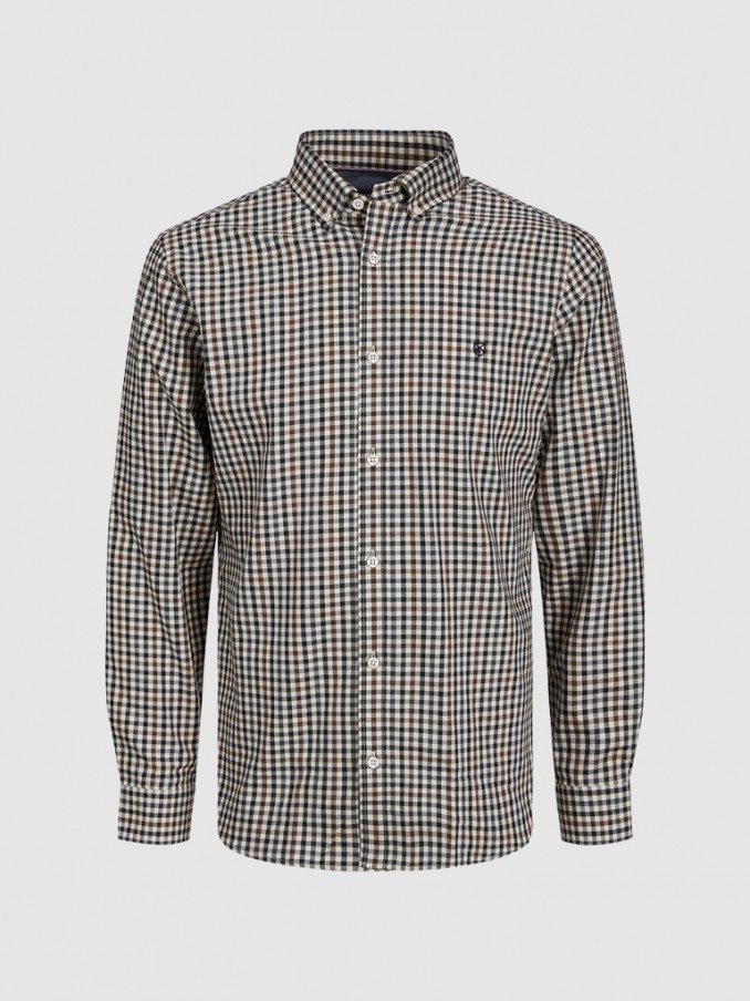 Shirt Man Chess Jack & Jones