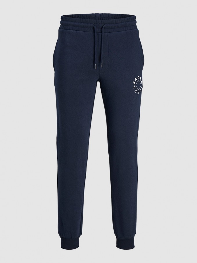 Pantalones Hombre Azul Marino Jack & Jones