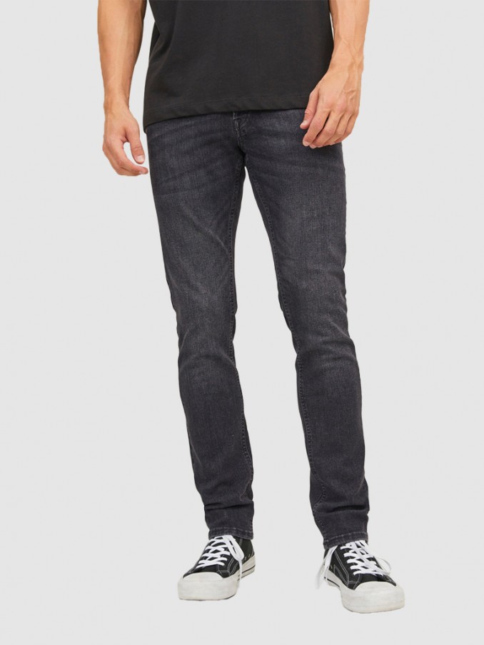 Pantalones Hombre Gris Oscuro Jack & Jones