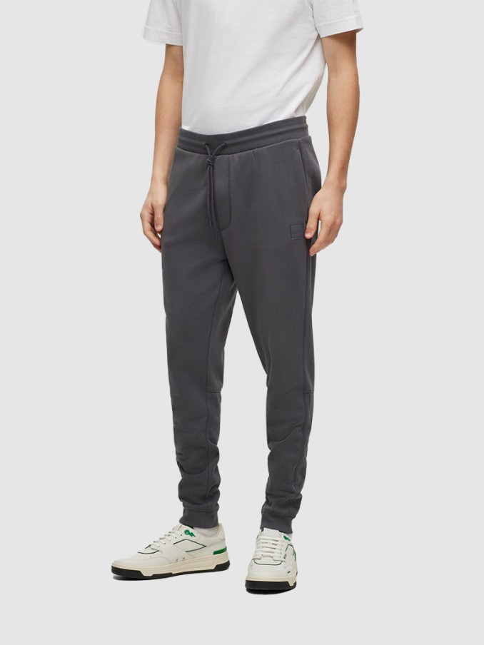 Pantalones Hombre Gris Oscuro Hugo Boss