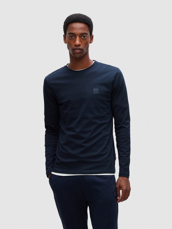 Sweatshirt Hombre Azul Oscuro Hugo Boss