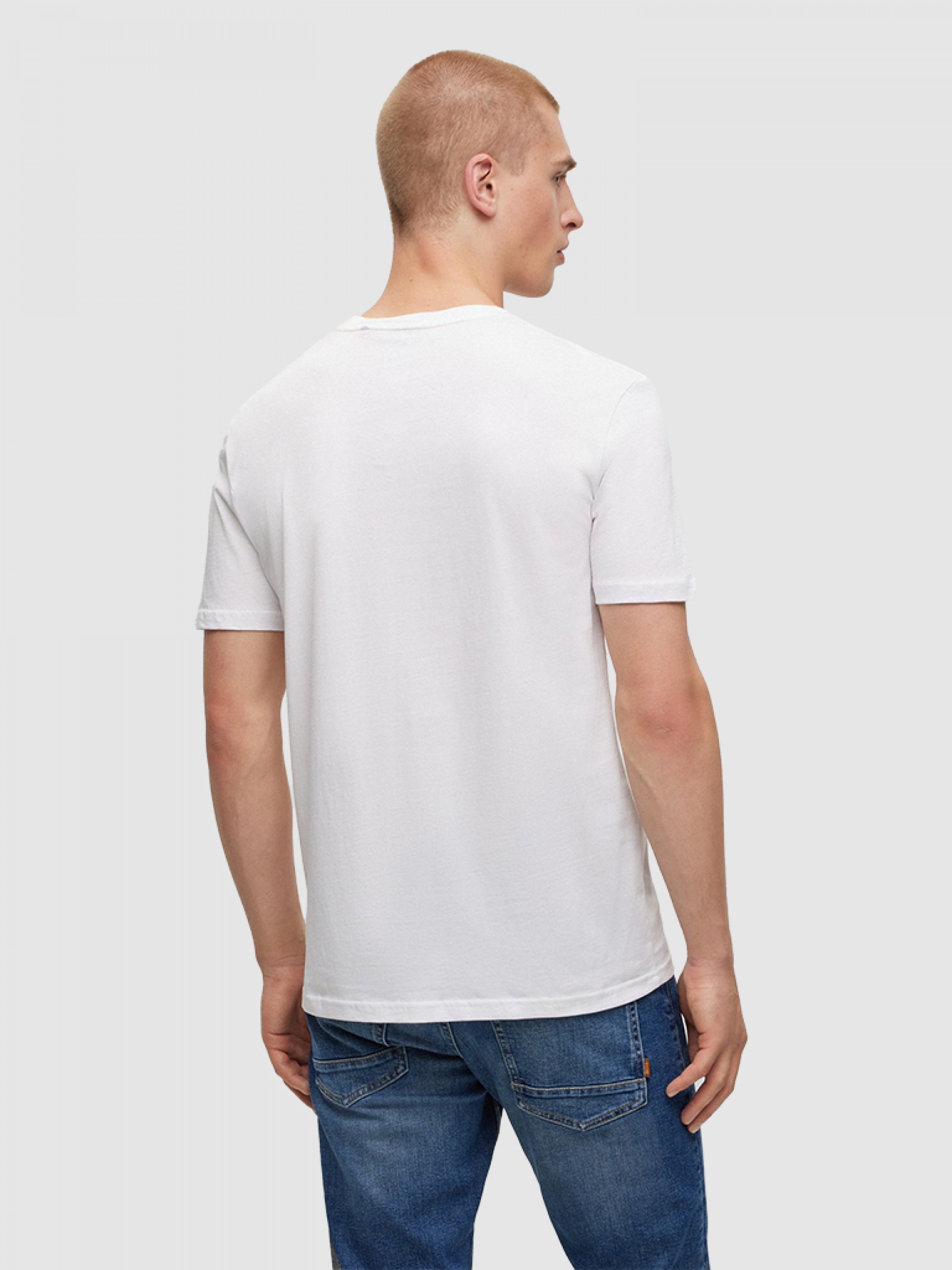 T-Shirt Man Boss Orange