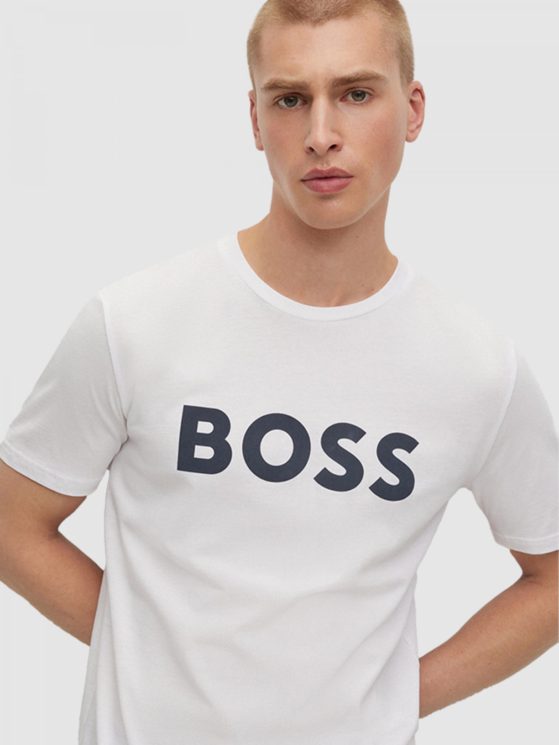 T-Shirt Man Boss Orange