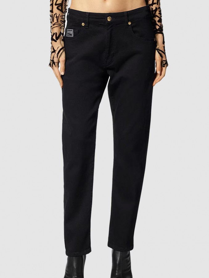 Pantalones Mujer Negro Versace
