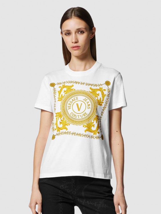 Camiseta best sale versace mujer