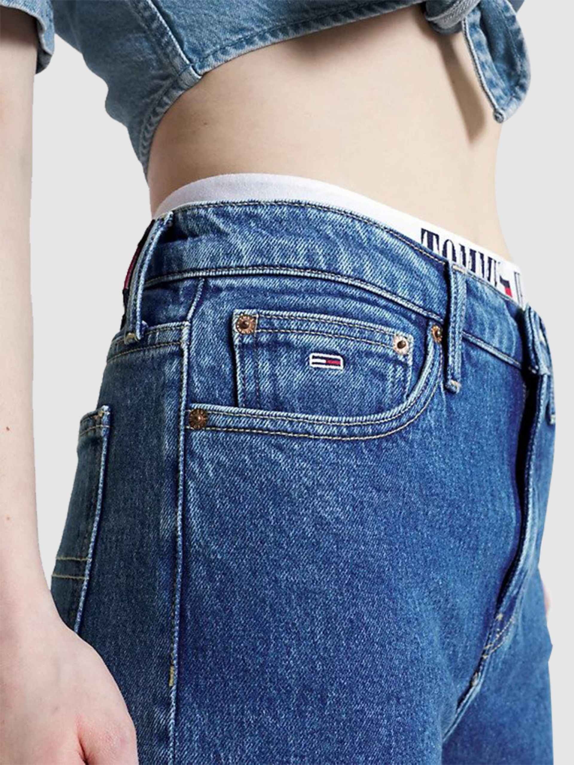 Pants Woman Tommy Jeans
