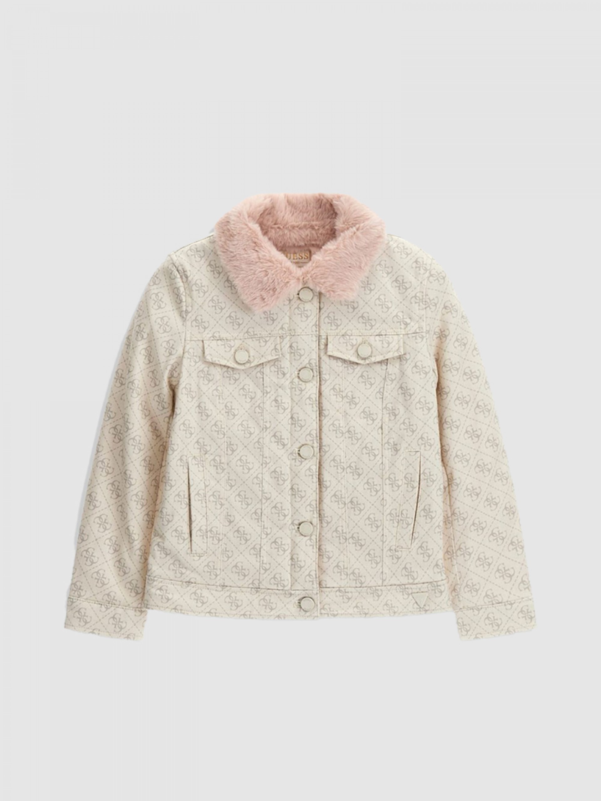 Chaqueta Niña Crema Guess