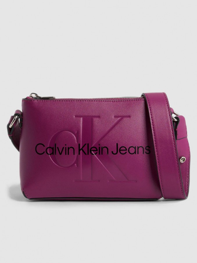 Handbag Woman Purple Calvin Klein