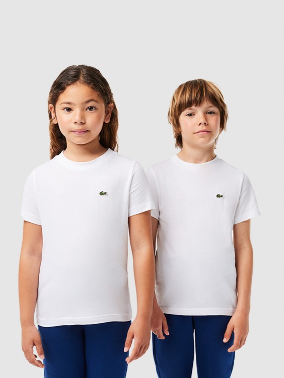 Camiseta Niño Blanco Lacoste - Tj1122 - TJ1122.1