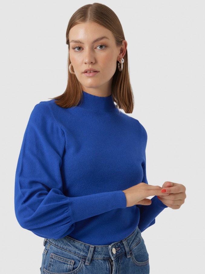 Sueter Mujer Azul Vero Moda