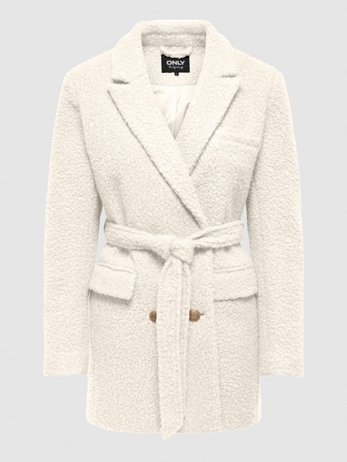 Blazer Mujer Crema Only