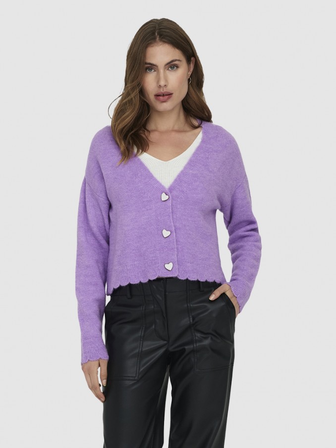 Chaqueta Mujer Lila Only