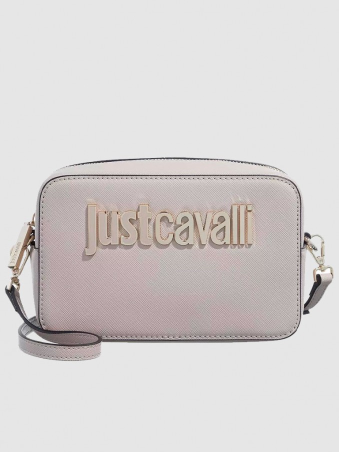 Bolsos de Hombro Mujer Crema Just Cavalli