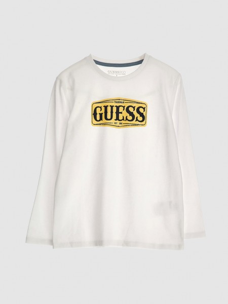 Camiseta Nio Blanco Guess