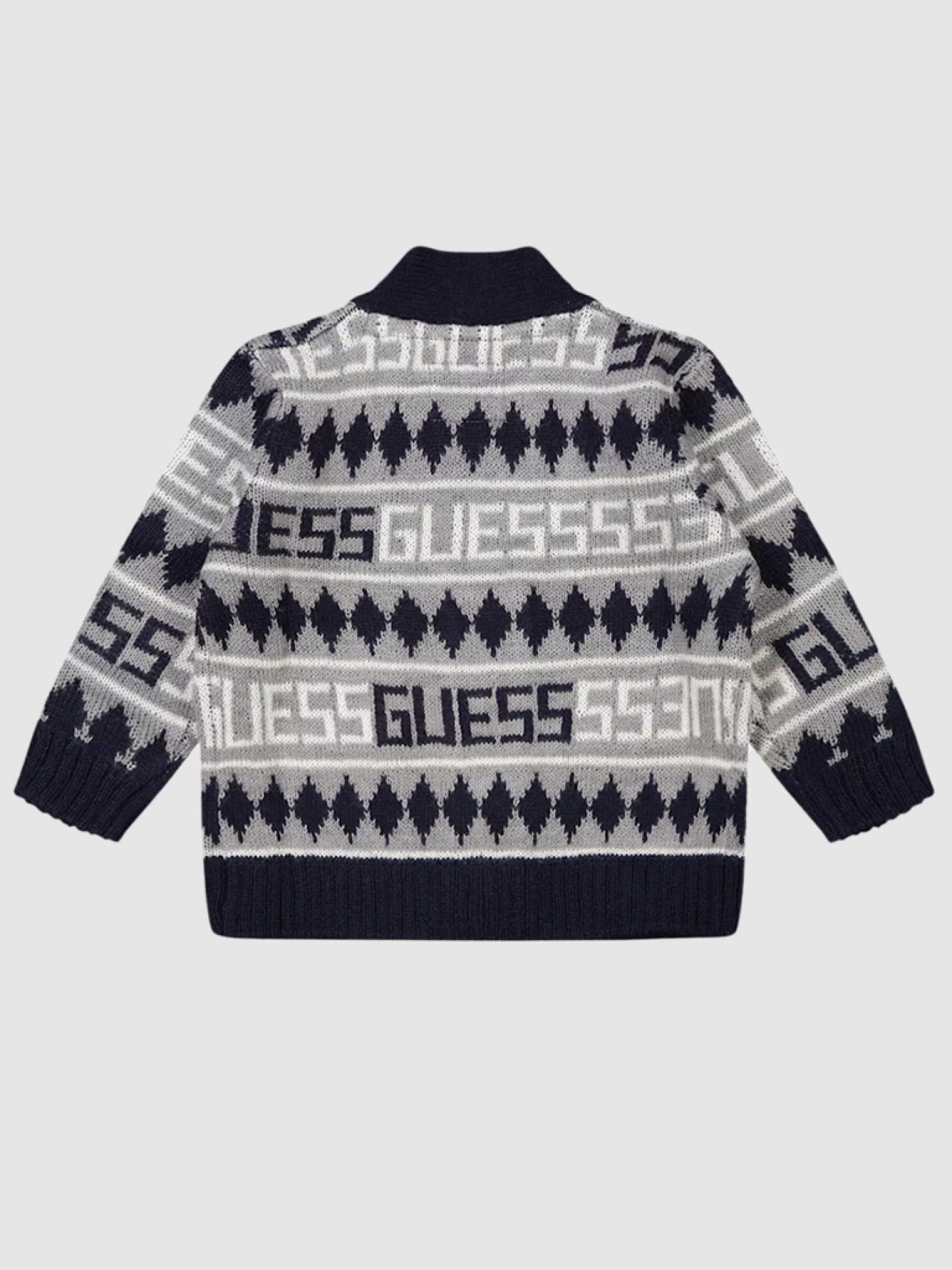 Casaco de Malha Menino Jaquard Guess