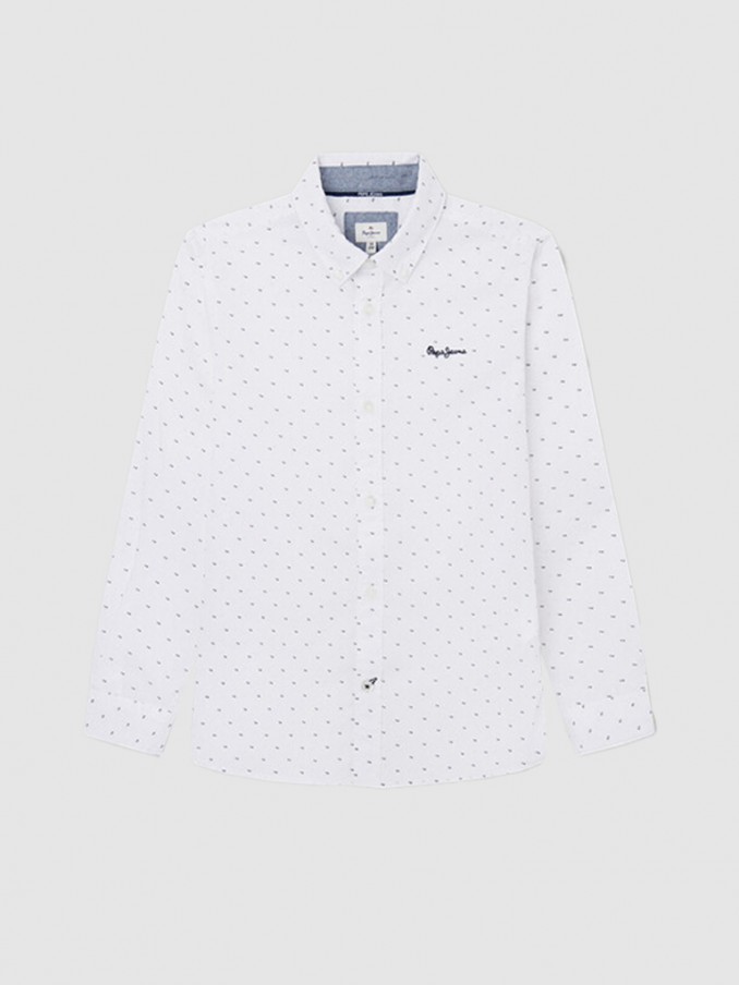 Camisa Nio Blanco Pepe Jeans London