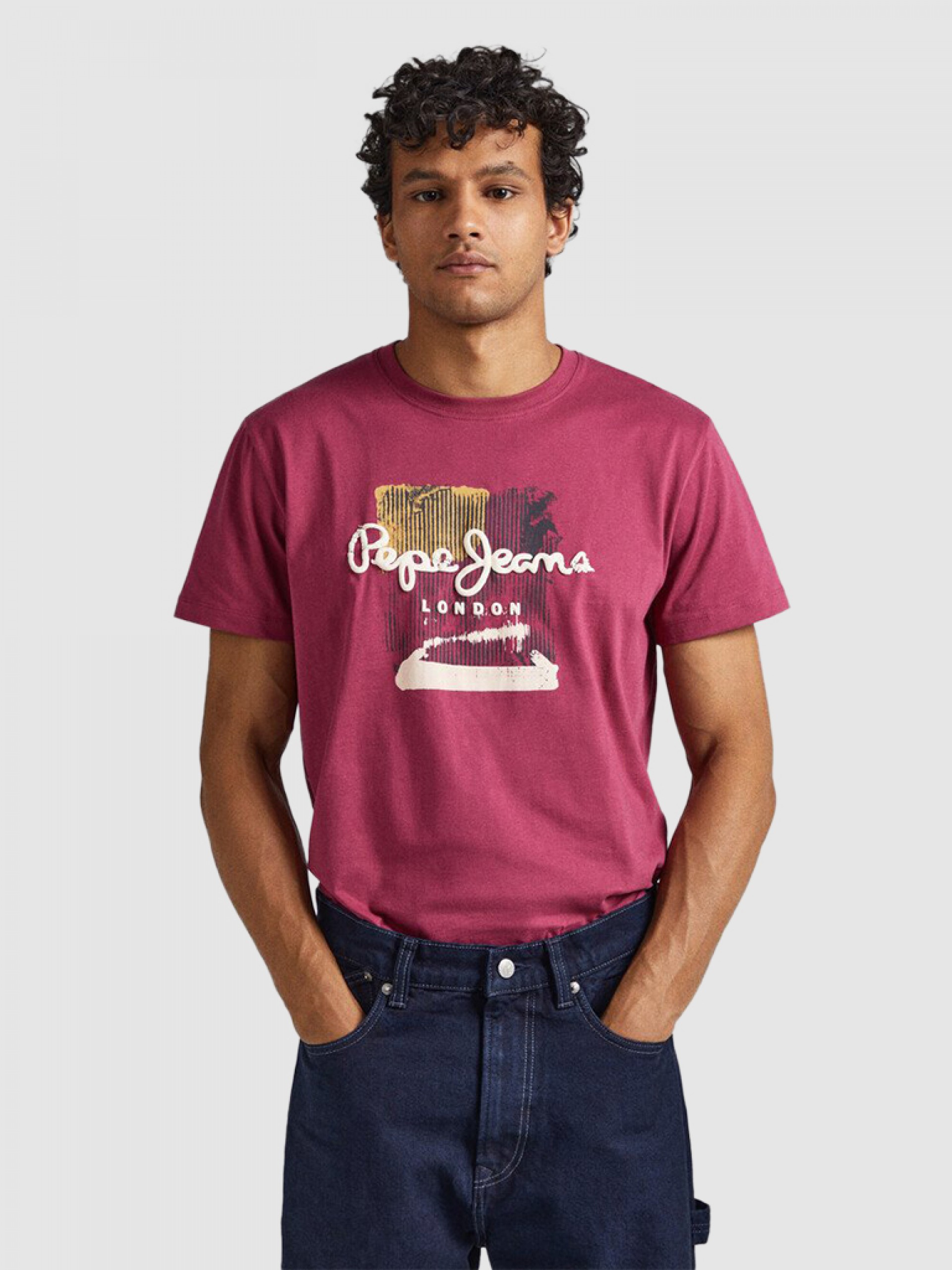 Camiseta Hombre Pepe Jeans London