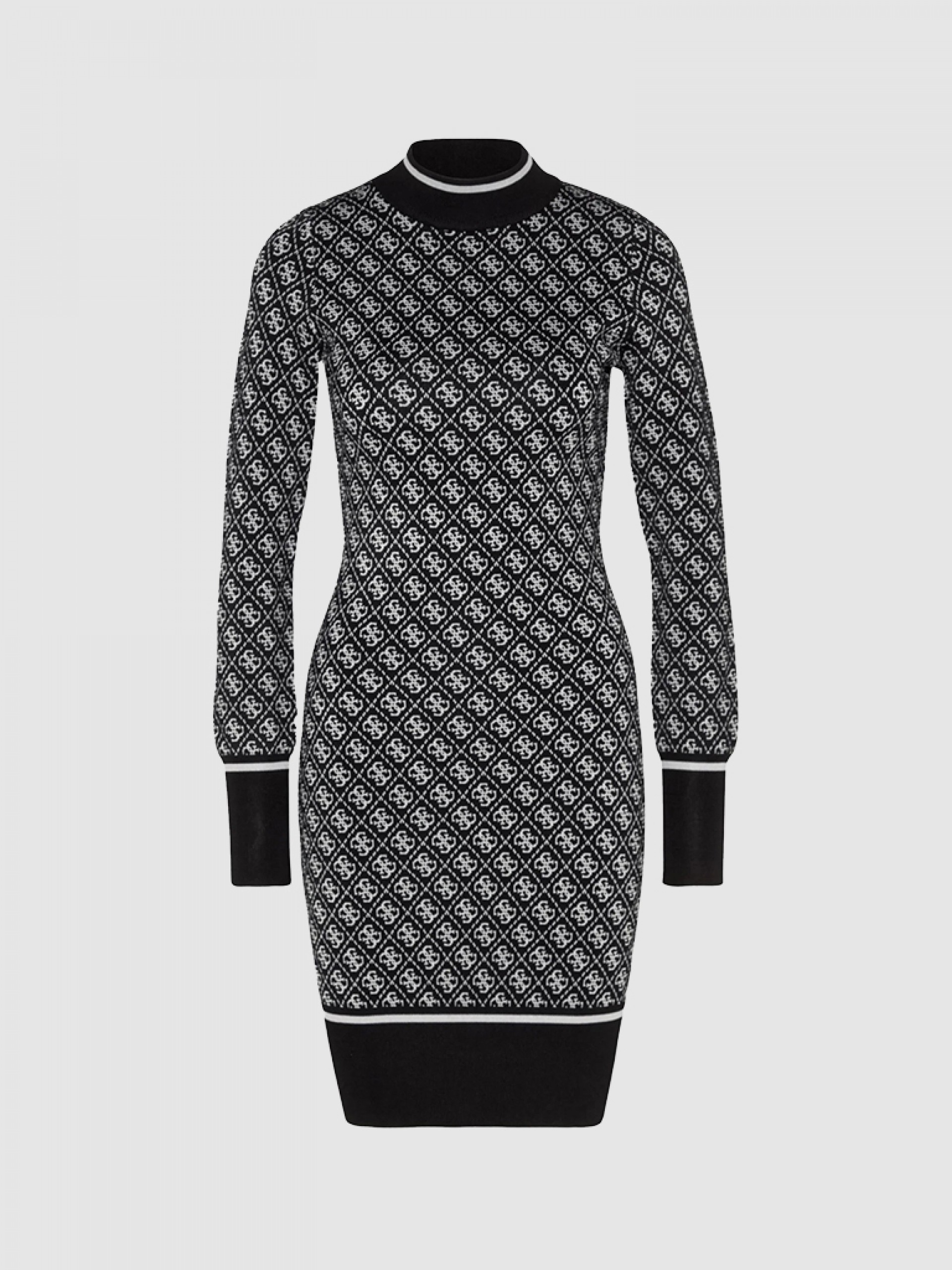 Guess AMIRA BODY ICON - Vestido Ligero - Jet Black/negro