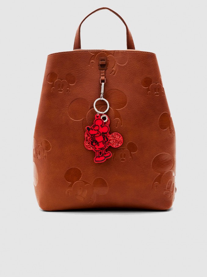 Backpack Woman Camel Desigual