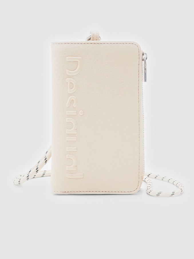 Billetera Mujer Crema Desigual