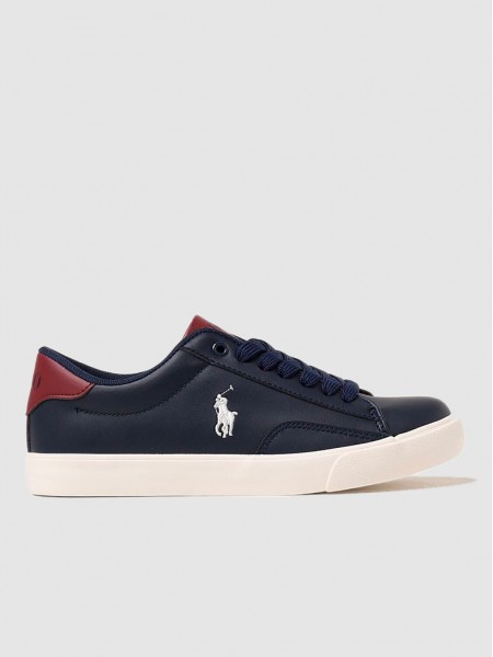 Sneakers Boy Navy Blue Ralph Lauren Kids