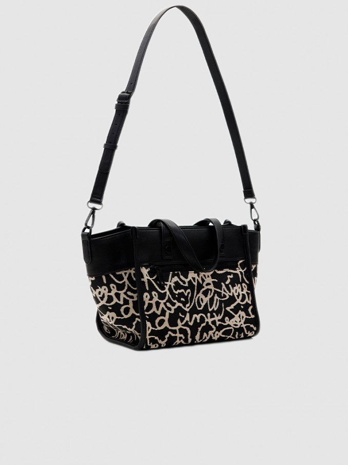 Handbag Woman Black Desigual