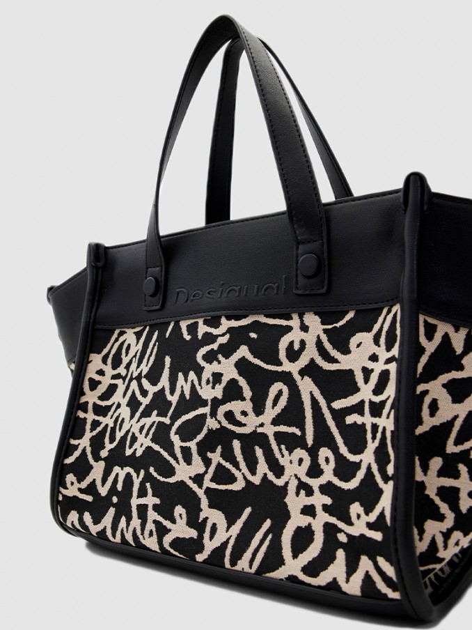 Handbag Woman Black Desigual