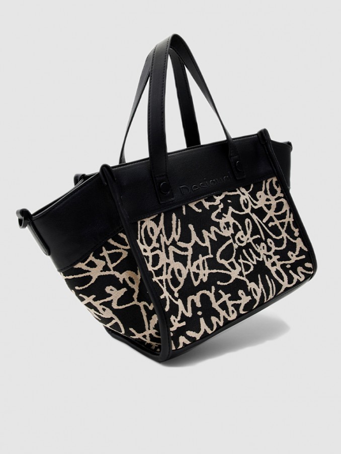 Handbag Woman Black Desigual