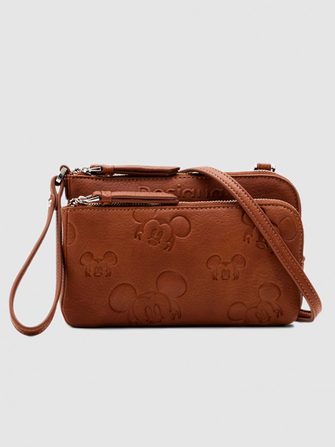 Billetera Mujer Camello Desigual